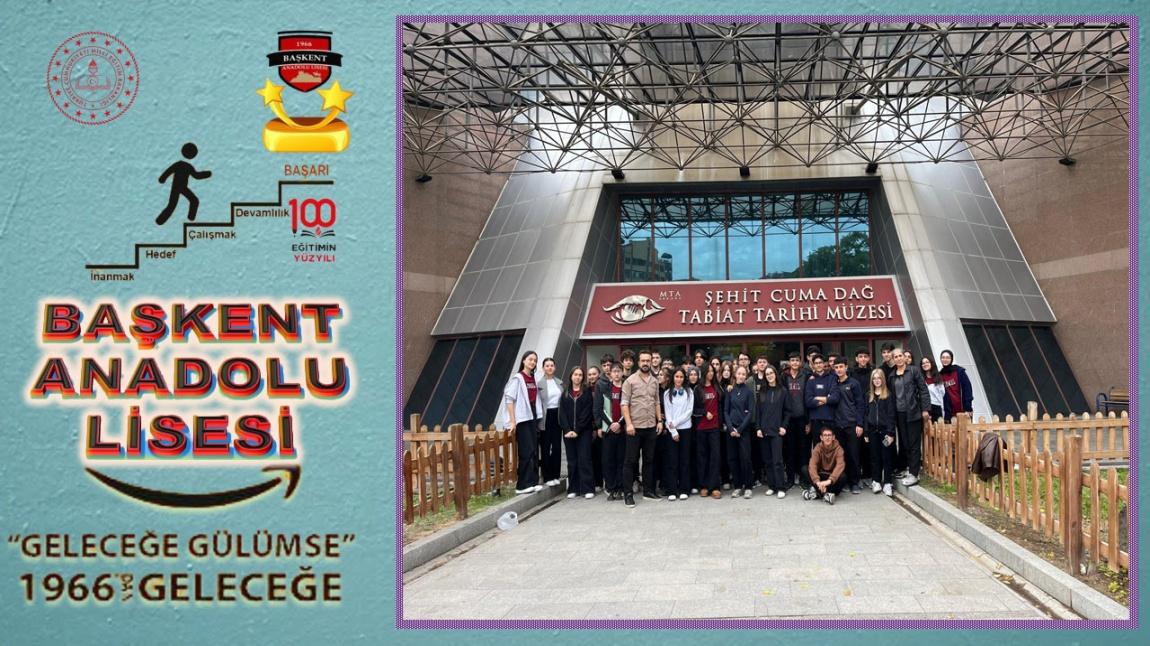 Öğrencilerimiz MTA Tabiat Tarihi Müzesi’nde Zaman Yolculuğuna Çıktı